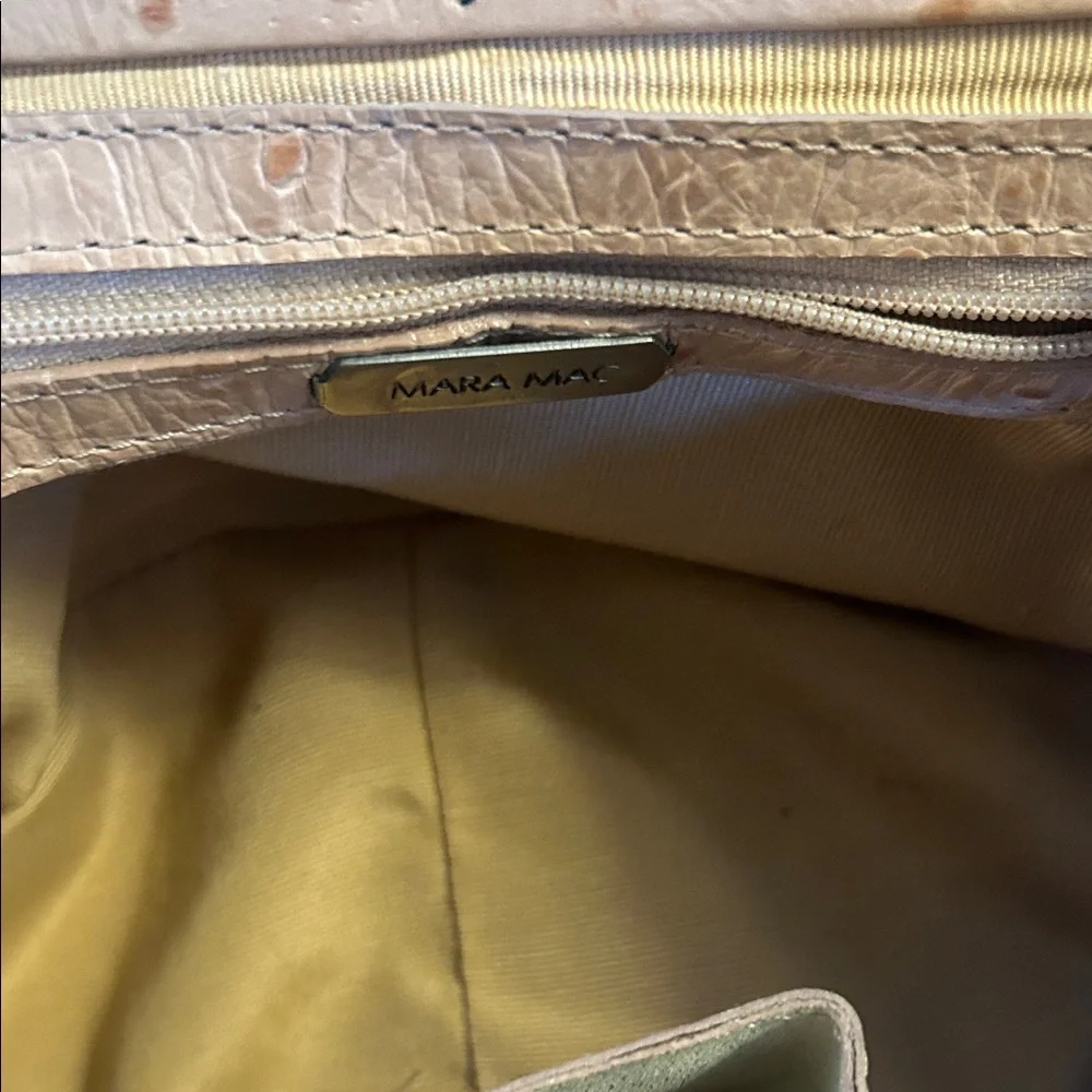 Classic Beige Women's Frame-Top Shoulder Bag
